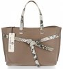 Bőr táska shopper bag Vittoria Gotti földszínű V5635